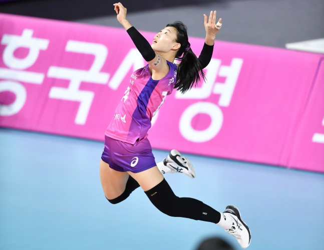 흥국생명 정윤주./사진=한국배구연맹