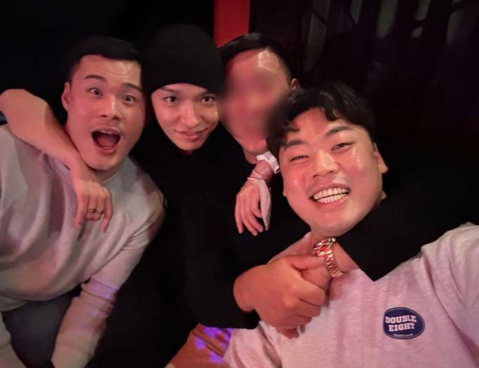 로드FC 챔피언 황인수, 래퍼 쌈디, 유튜버 성명준./사진=성명준 인스타그램