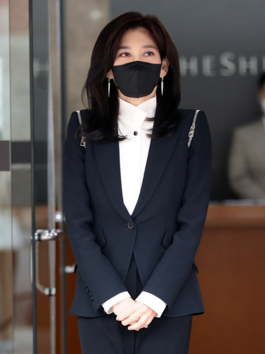 지난해 3월 이부진 호텔신라 사장이 서울 중구 삼성전자 장충사옥에서 열린 호텔신라 주주총회에 참석하고 있다. /사진=뉴스1