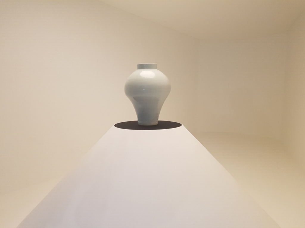 '조선의 백자, 군자지향(君子志向)' 특별전. 리움미술관/사진= 유동주 기자
