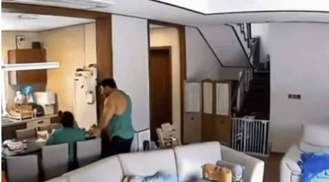 피트니스 선수 황철순이 아내 지연아씨를 폭행하는 영상이 온라인 커뮤니티에 확산하며 논란이 되자 지씨가 자작극이었다고 해명헸다. /영상=온라인 커뮤니티