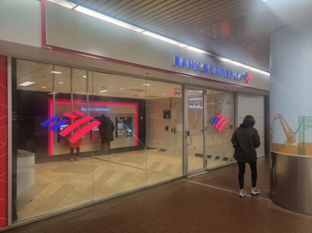 뱅크오브아메리카 소매점 전경 /사진= 박준식 기자