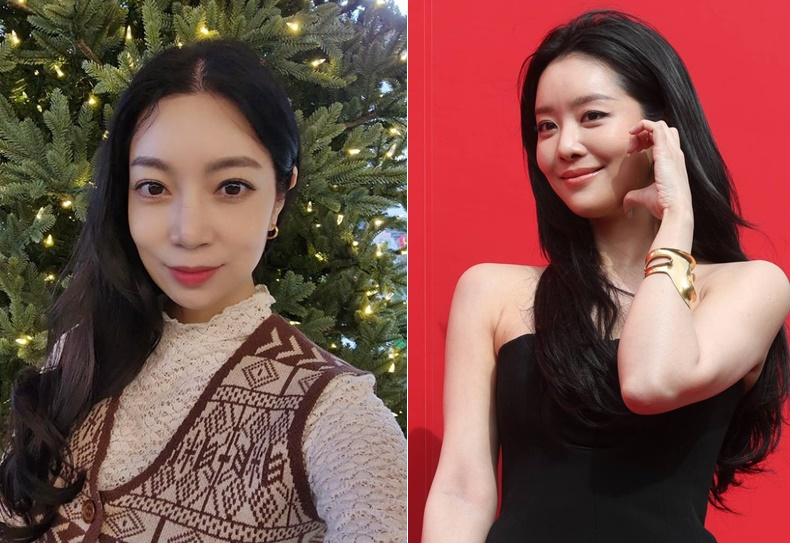 모델 이도연(왼쪽)과 배우 차주영./사진=이도연 인스타그램, 임성균 기자 tjdrbs23@