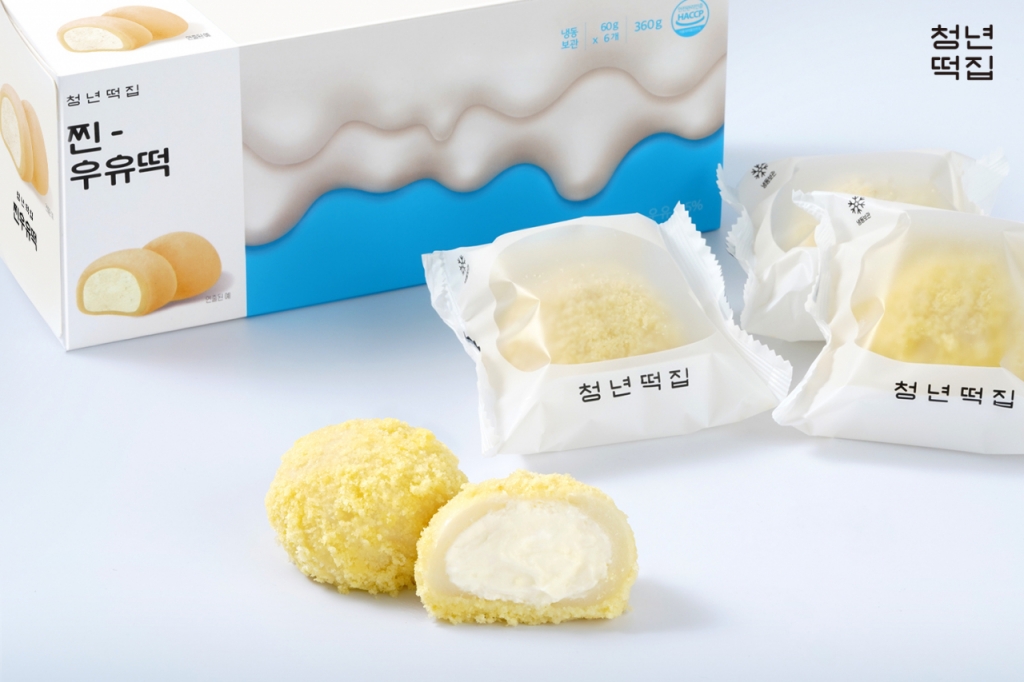 베스트셀러 찐우유떡/사진제공=청년떡집
