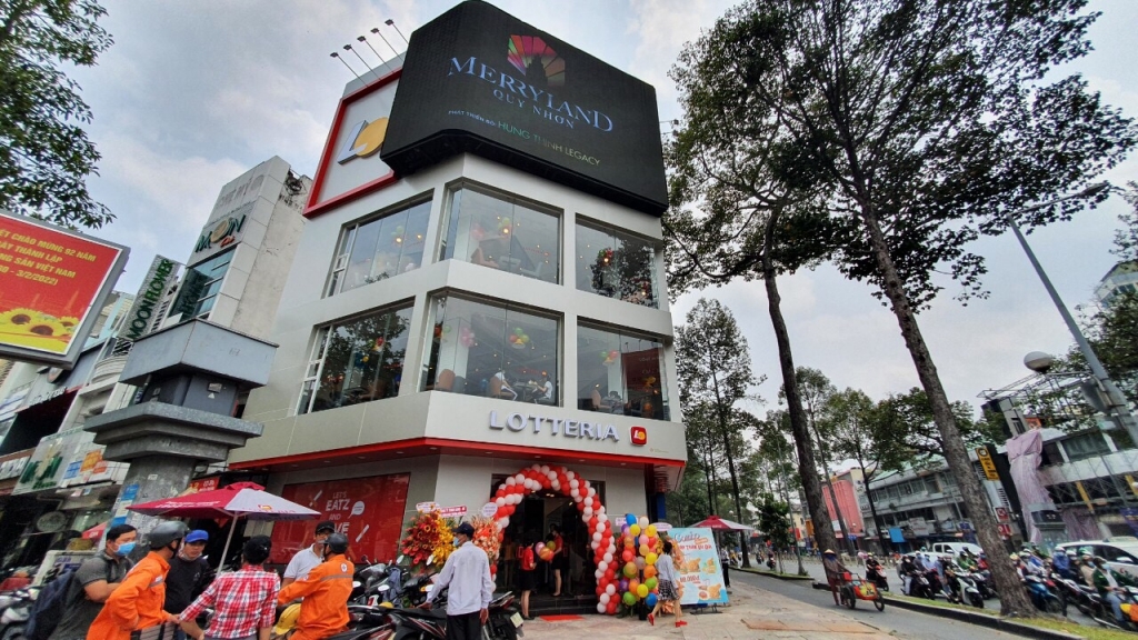 베트남 롯데리아 쩐흥따오점. /사진제공=롯데GRS