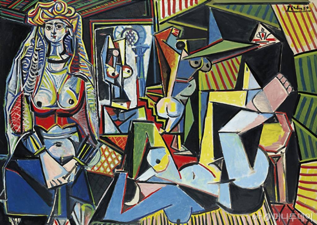 파블로 피카소(1881-1973년)의 유화 '알제의 여인들'(Les Femmes d'Alger)/사진=크리스티