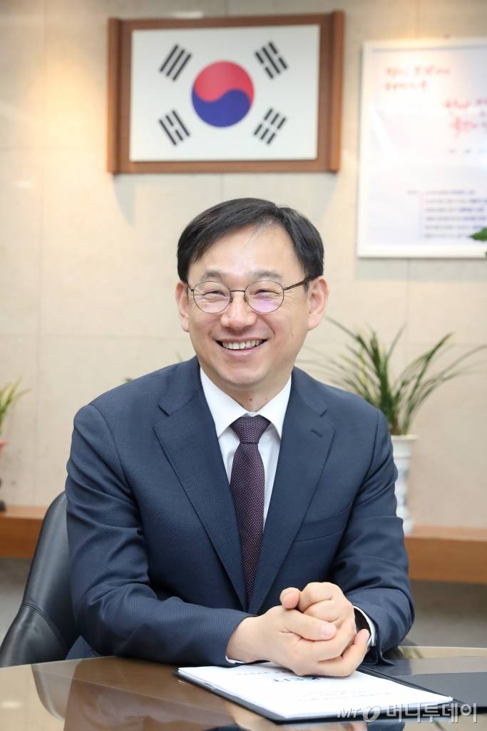 20일 전윤종 한국산업기술평가관리원장 인터뷰 /사진=홍봉진기자 honggga@