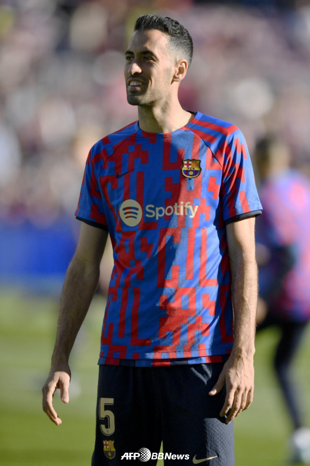 지난해 12월 부스케츠의 모습. /AFPBBNews=뉴스1