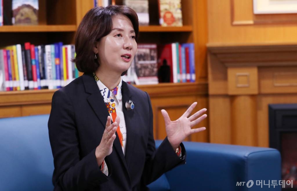 이영 중소벤처기업부 장관. /사진=김휘선 기자 hwijpg@