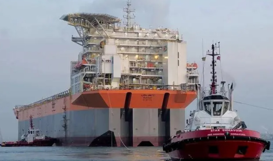 가이아나 연안의 석유 채굴 현장. / 사진 = 바이두