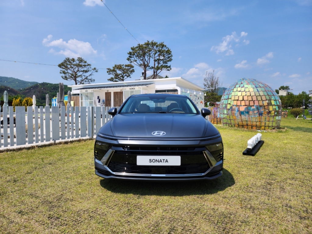 쏘나타 디 엣지. /사진=정한결 기자.