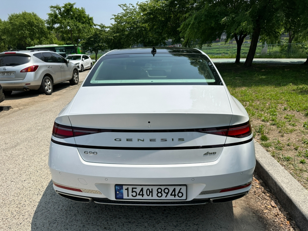 제네시스 G90 일반 모델 2023년식/사진=이강준 기자