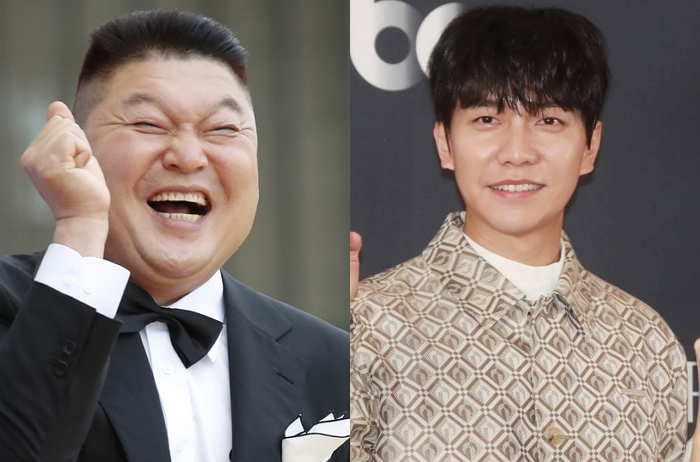 왼쪽부터 방송인 강호동과 가수 겸 배우 이승기. /사진=머니투데이 DB