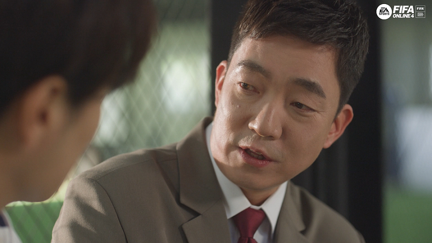 썸머쇼케이스에서 열연을 펼치는 박정무 넥슨 그룹장. /사진=넥슨