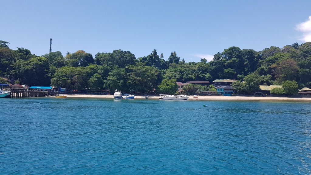부나켄 국립공원 선착장 풍경./사진=제주항공