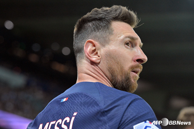 미국 프로축구로 이적하는 리오넬 메시. /AFPBBNews=뉴스1
