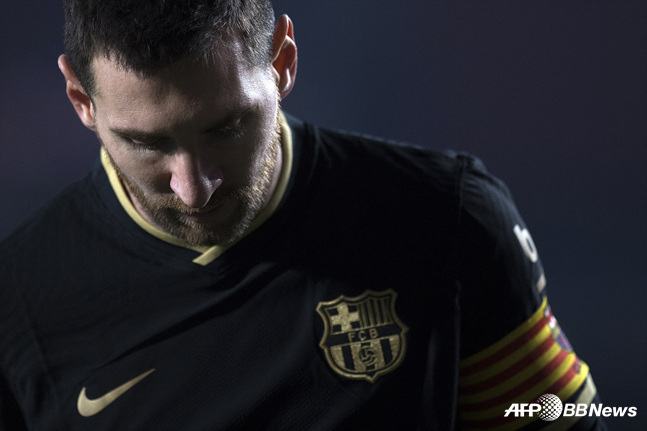바르셀로나 시절 리오넬 메시. /AFPBBNews=뉴스1