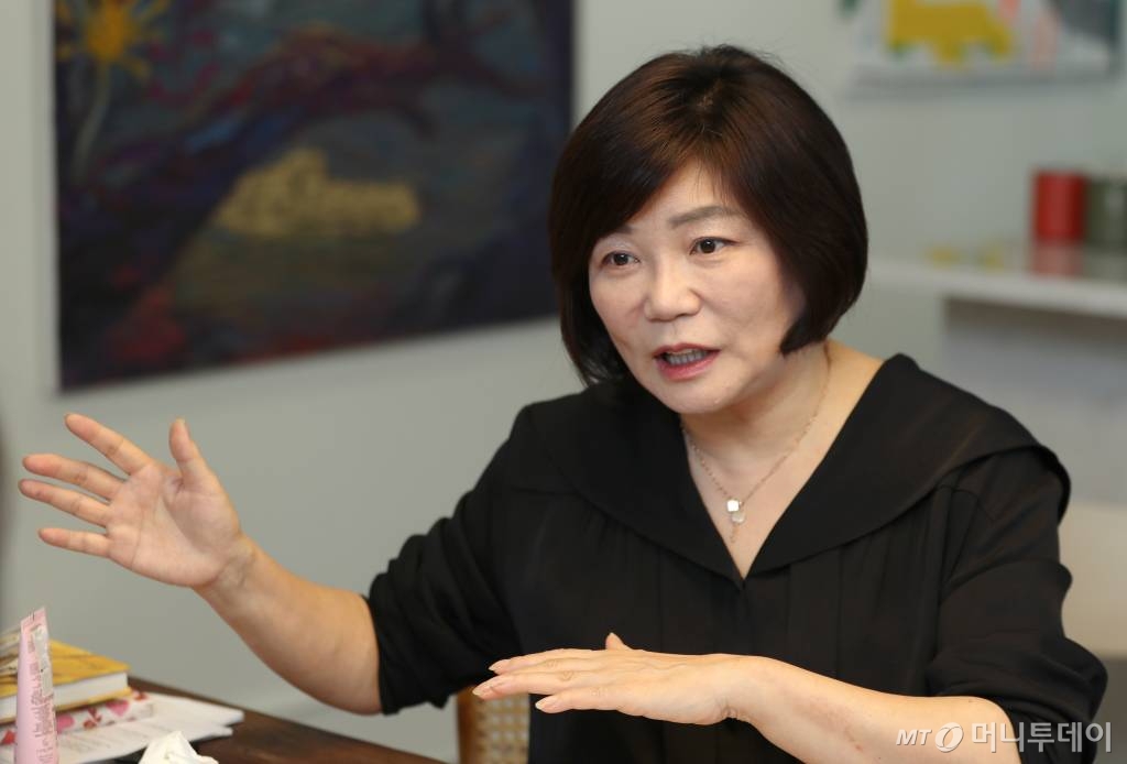 김미경 MKYU 대표. /사진=이기범 기자 leekb@