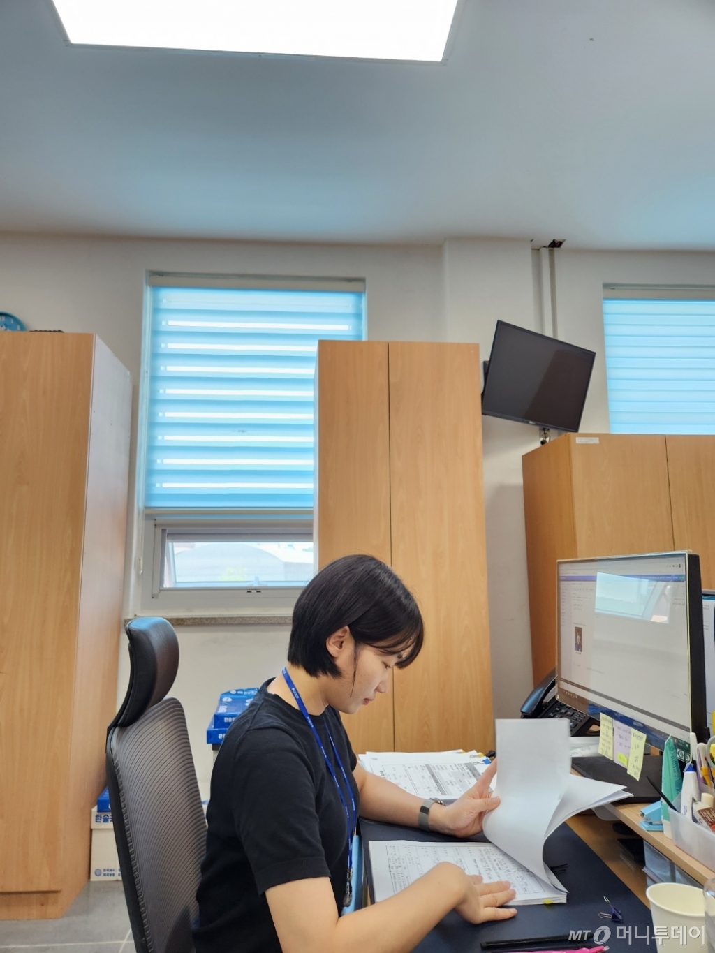 충남 천안서북경찰서 수사과 김주희 경장 모습. /사진=독자제공