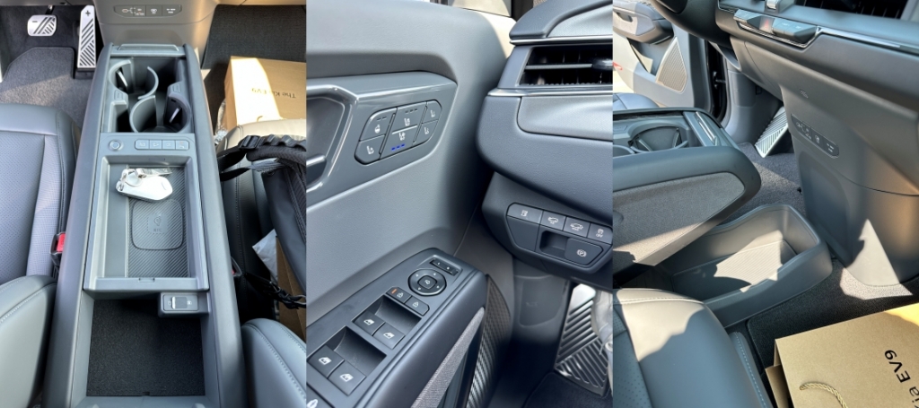 기아 EV9 어스 4WD의 적재공간/사진=이강준 기자