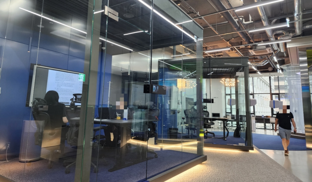 에피소드 강남 262에 있는 공유 오피스 전경/사진=배규민 기자