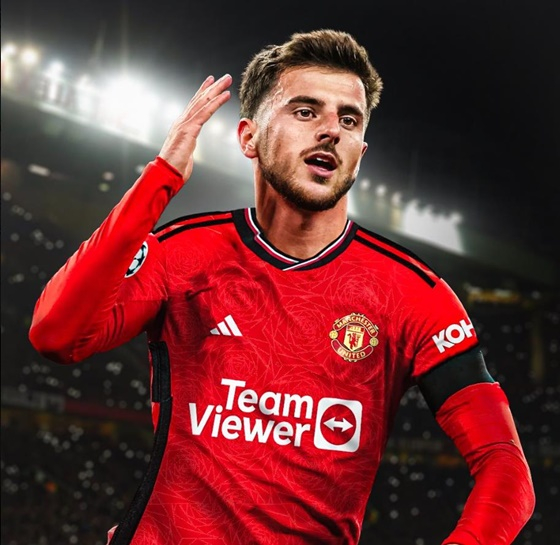 맨유 이적을 눈앞에 둔 메이슨 마운트. /사진=파브리시오 로마노 SNS