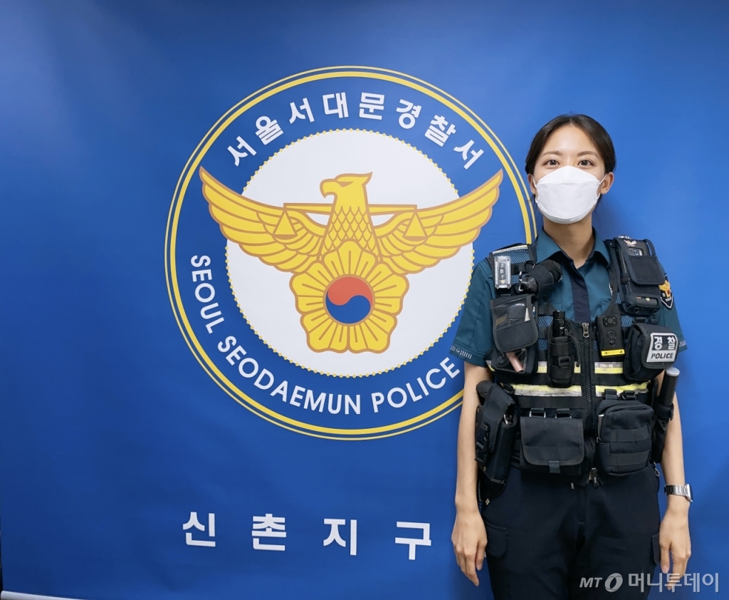서울 서대문경찰서 신촌지구대에서 근무 중인 최연의 순경(28). /사진=서울 서대문경찰서 제공