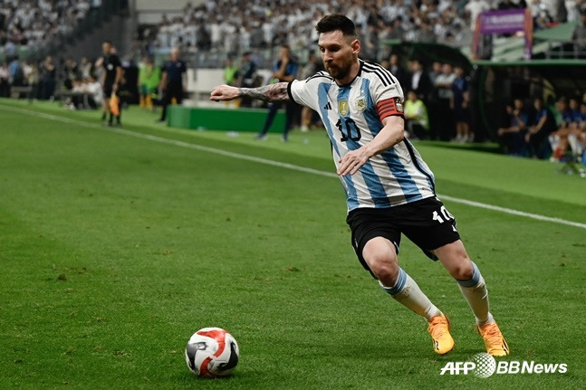 아르헨티나 공격수 리오넬 메시. /AFPBBNews=뉴스1