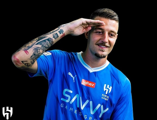 밀린코비치-사비치. /사진=알힐랄 SNS