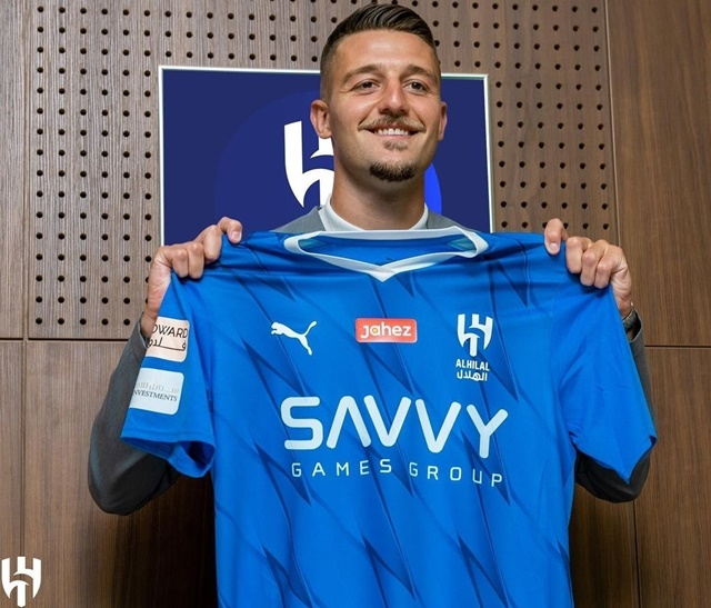 밀린코비치-사비치. /사진=알힐랄 SNS