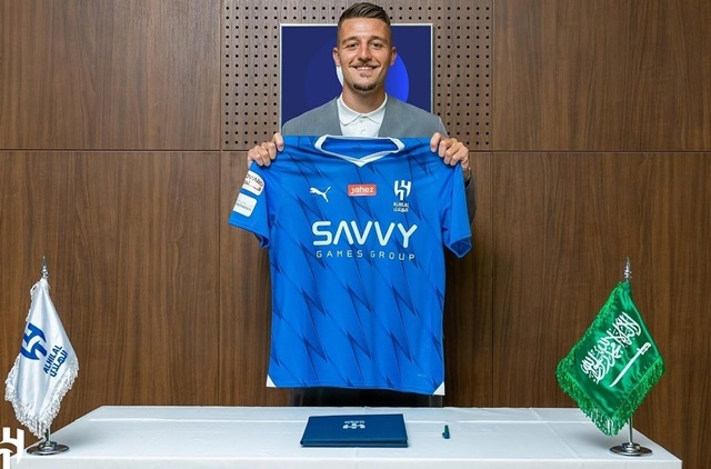 밀린코비치-사비치. /사진=알힐랄 SNS