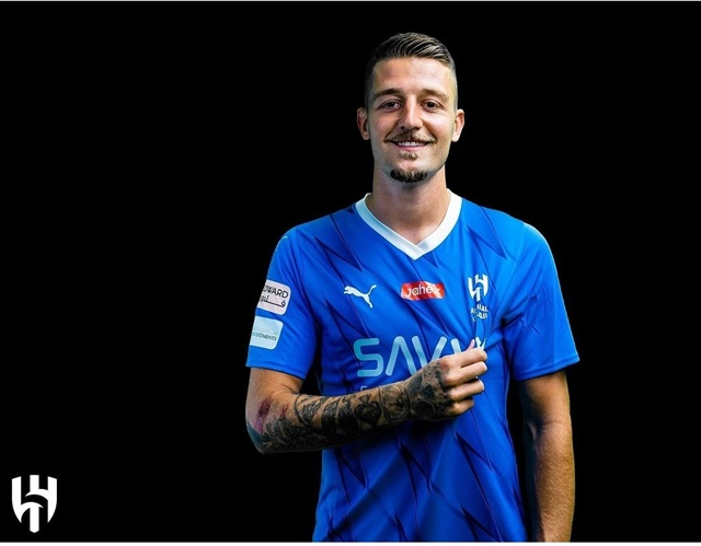 밀린코비치-사비치. /사진=알힐랄 SNS