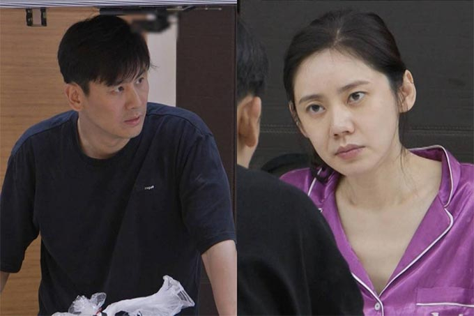 배우 우효광, 추자현./사진=SBS '동상이몽2-너는 내 운명'