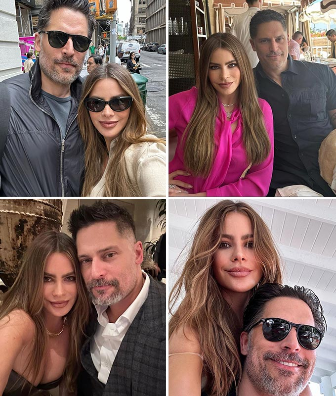 할리우드 배우 조 맨가니엘로, 소피아 베르가라 부부가 지난 1월부터 6월까지 공유한 일상 사진./사진=조 맨가니엘로 인스타그램