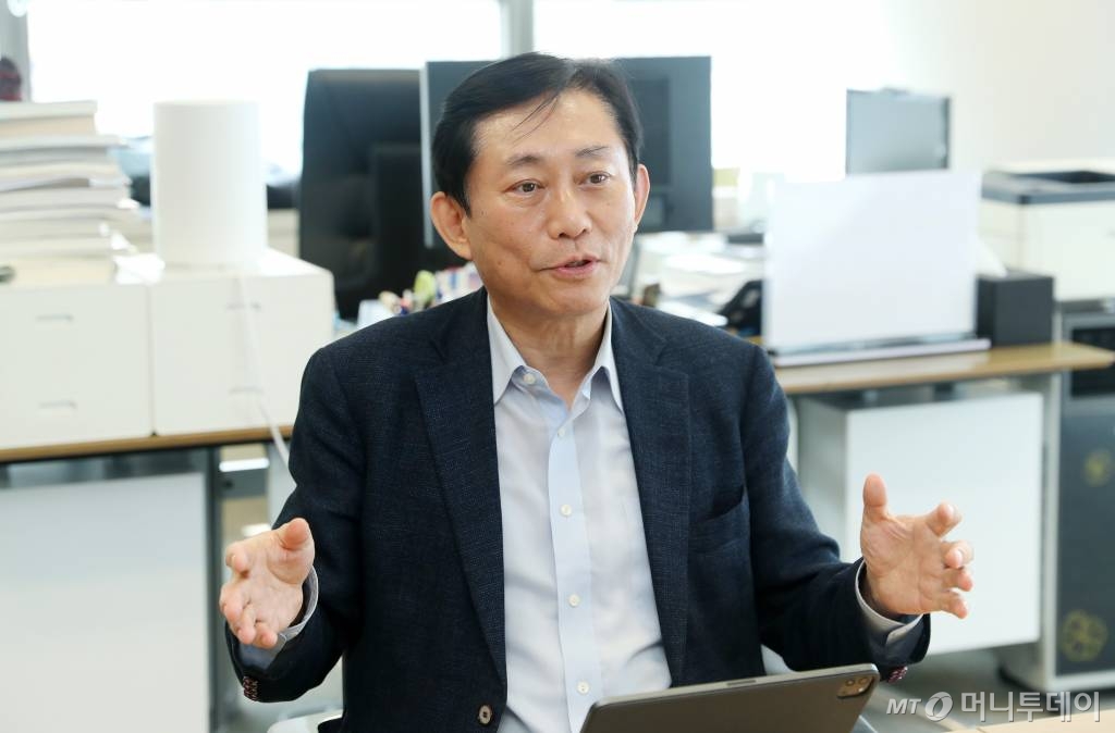 고진 디지털플랫폼정부위원회 위원장 인터뷰 /사진=김휘선 기자 hwijpg@