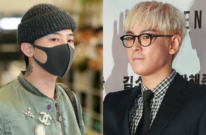 왼쪽부터 지드래곤과 탑. /사진=머니투데이 DB