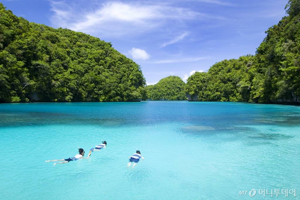 팔라우 밀키웨이 스노클링/사진=하나투어 제공