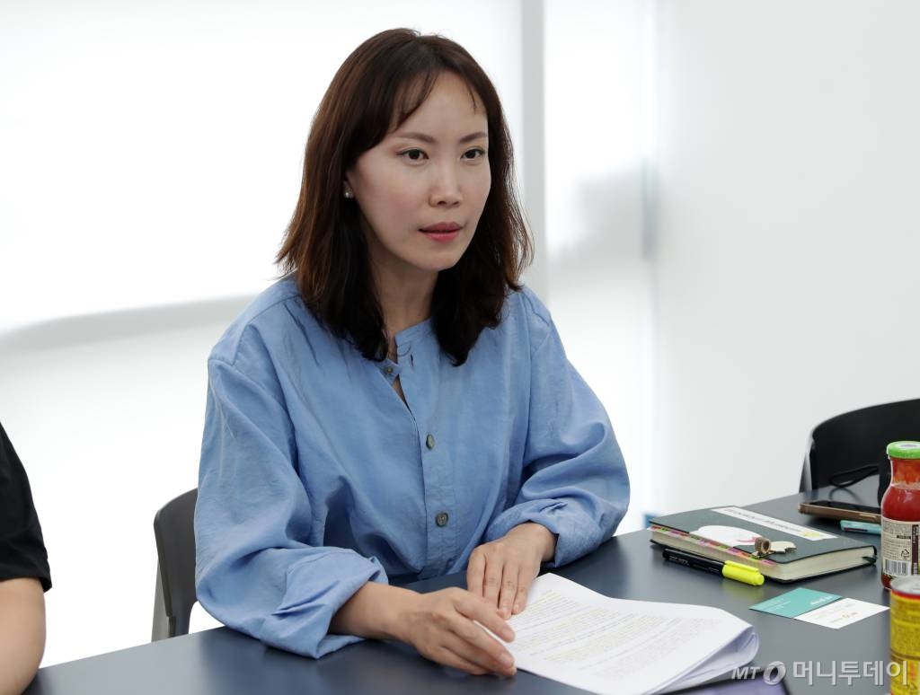 하고하우스 이지윤 브랜드 전략본부 이사 /사진=김휘선 기자 hwijpg@