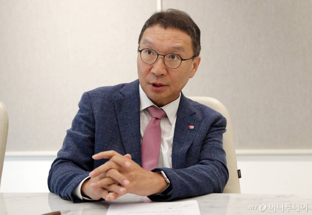 김학수 넥스트레이드 대표 인터뷰 /사진=김휘선 기자 hwijpg@