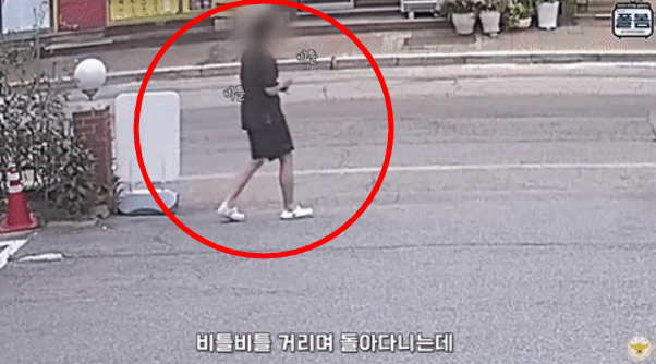 지난 8월 16일 오후 7시쯤 경기 고양시 일산서구의 한 지구대 주차장에 스스로 주차해 검거된 음주운전자 /사진=유튜브 채널 '경찰청' 캡처