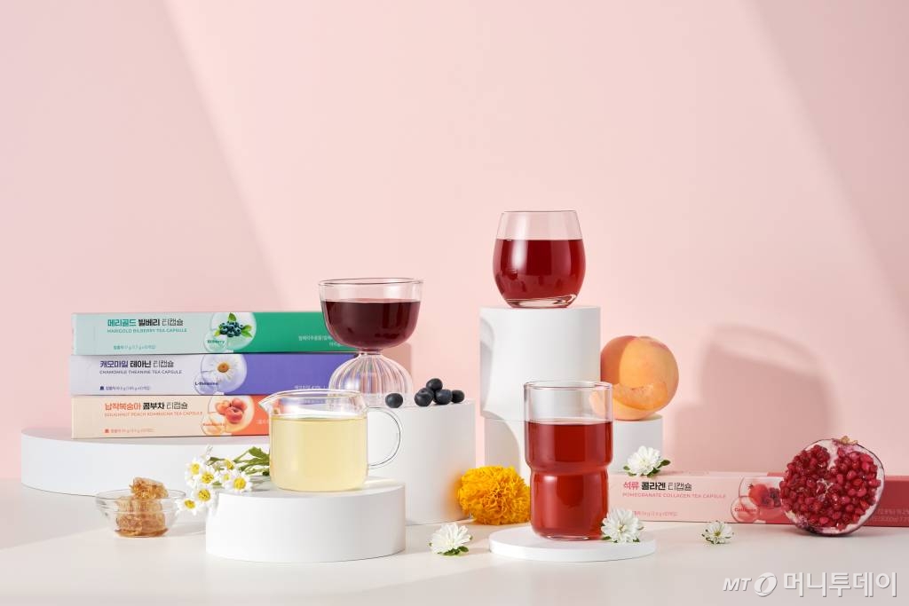 메디프레소는 푸드테크 스타트업으로 티백보다 진하고 중탕가열보다 간편한 '한방티캡슐'을 개발해 선보이고 있다. 사진은 헬시플레저 제품.