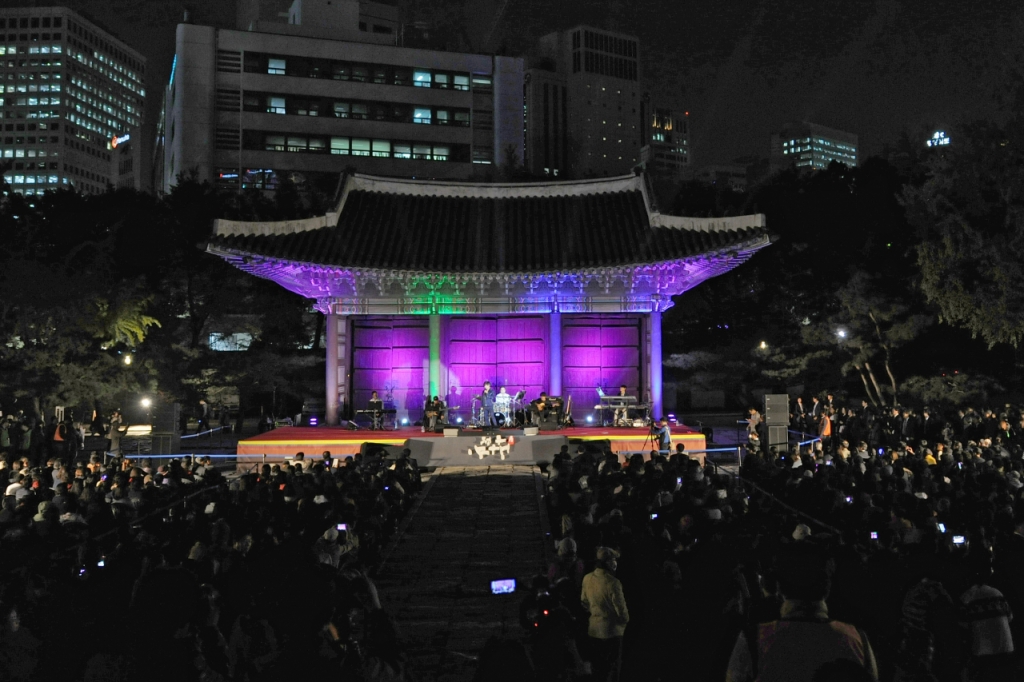 2016년 열린 정동야행 고궁음악회 /사진제공=중구청