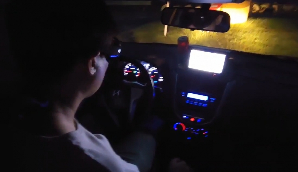 잔디로 돌진하기 직전인데 제대로 인지하지 못하고 있던 상황이었다./사진=황창식 커뮤니케이션즈 온 과장