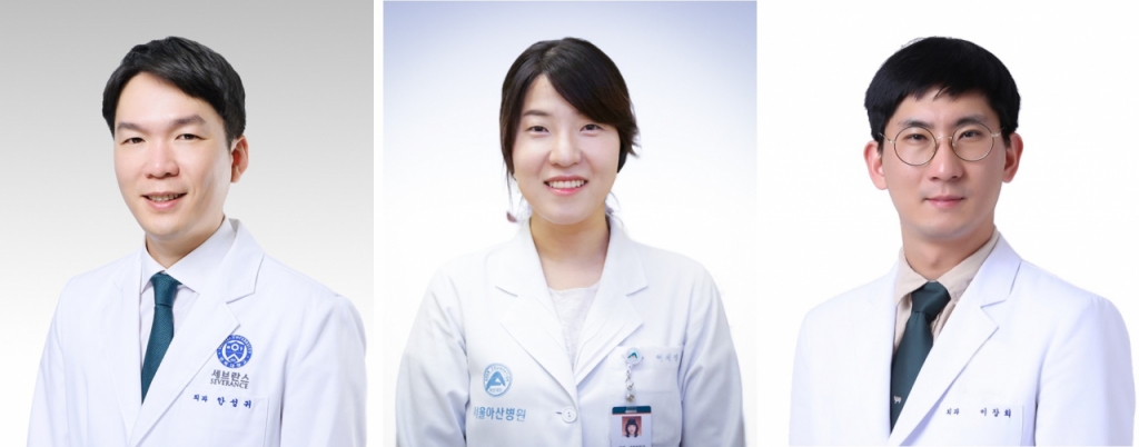 (사진 왼쪽부터) 연세대 강남세브란스 유방외과 안성귀 교수, 서울아산병원 유방외과 이새별 교수, 한림대 동탄성심병원 유방외과 이장희 교수. /사진제공=각 병원