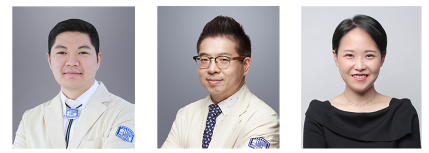 (사진 왼쪽부터) 가톨릭대 서울성모병원 성필수 교수(소화기내과)와 이성학 교수(병리과),  조문영 임상강사(소화기내과).   