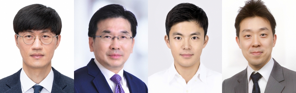 (사진 왼쪽부터) 서울대병원 신경과 최석진·성정준 교수, 영상의학과 이종혁·윤순호 교수.