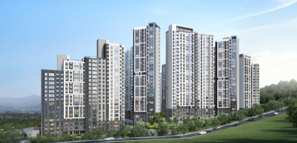 더샵 소양스타리버 투시도/사진제공=포스코이앤씨 