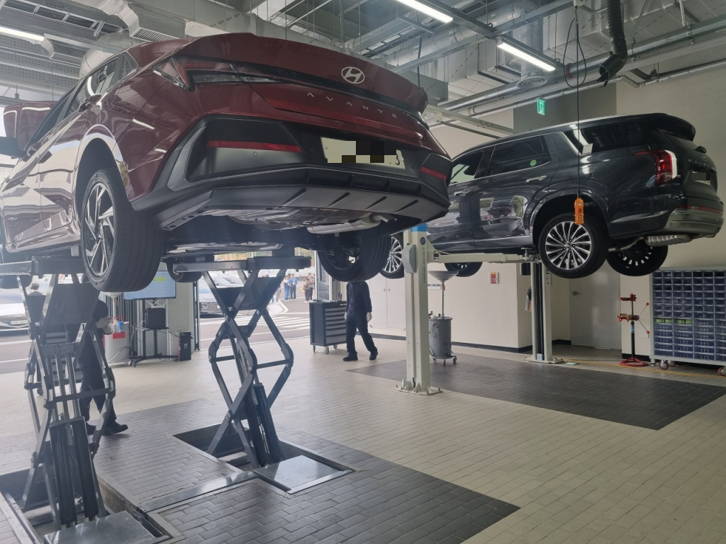 19일 경남 양산 현대 인증중고차 센터. /양산(경남)=강주헌 기자