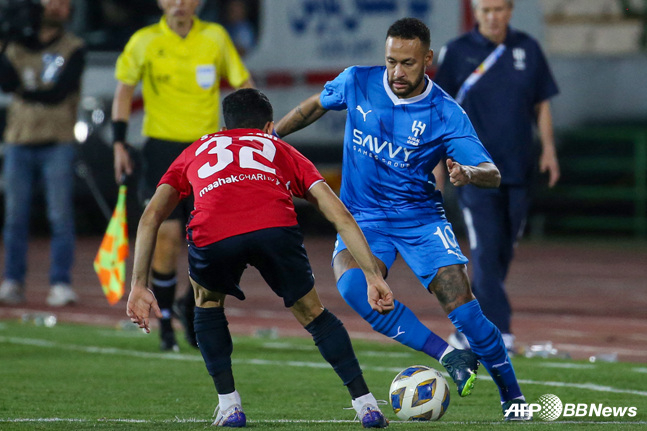 네이마르(오른쪽). /AFPBBNews=뉴스1