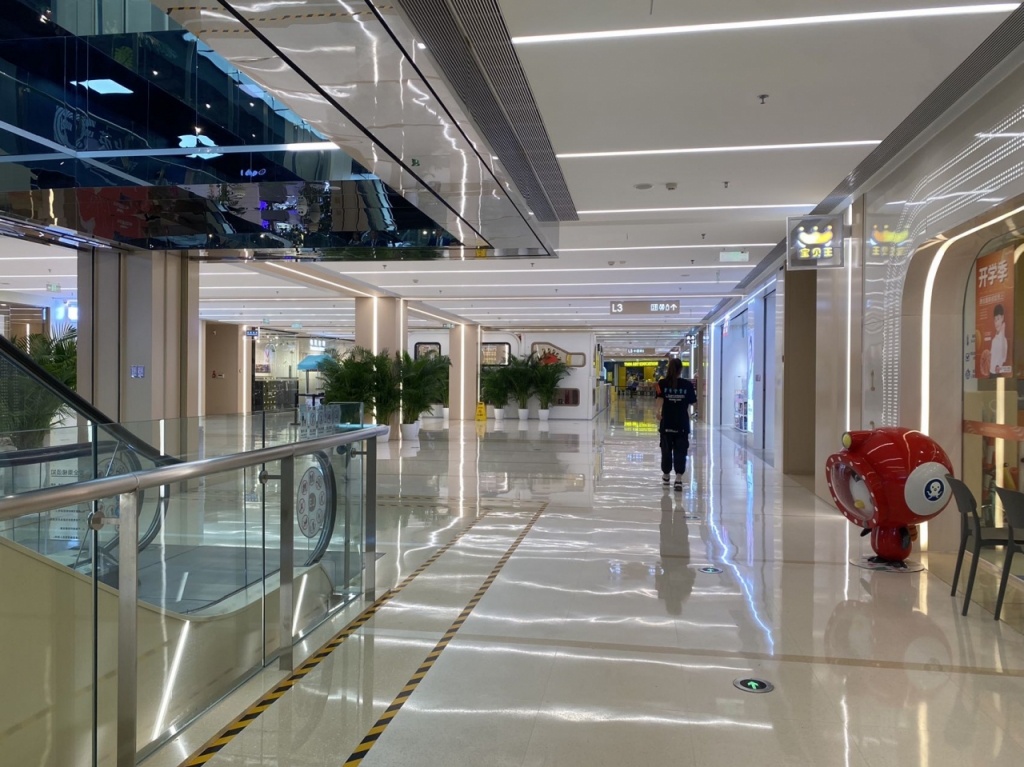 식사시간이 지나자 인적은 더 드물어졌다./사진=우경희 기자